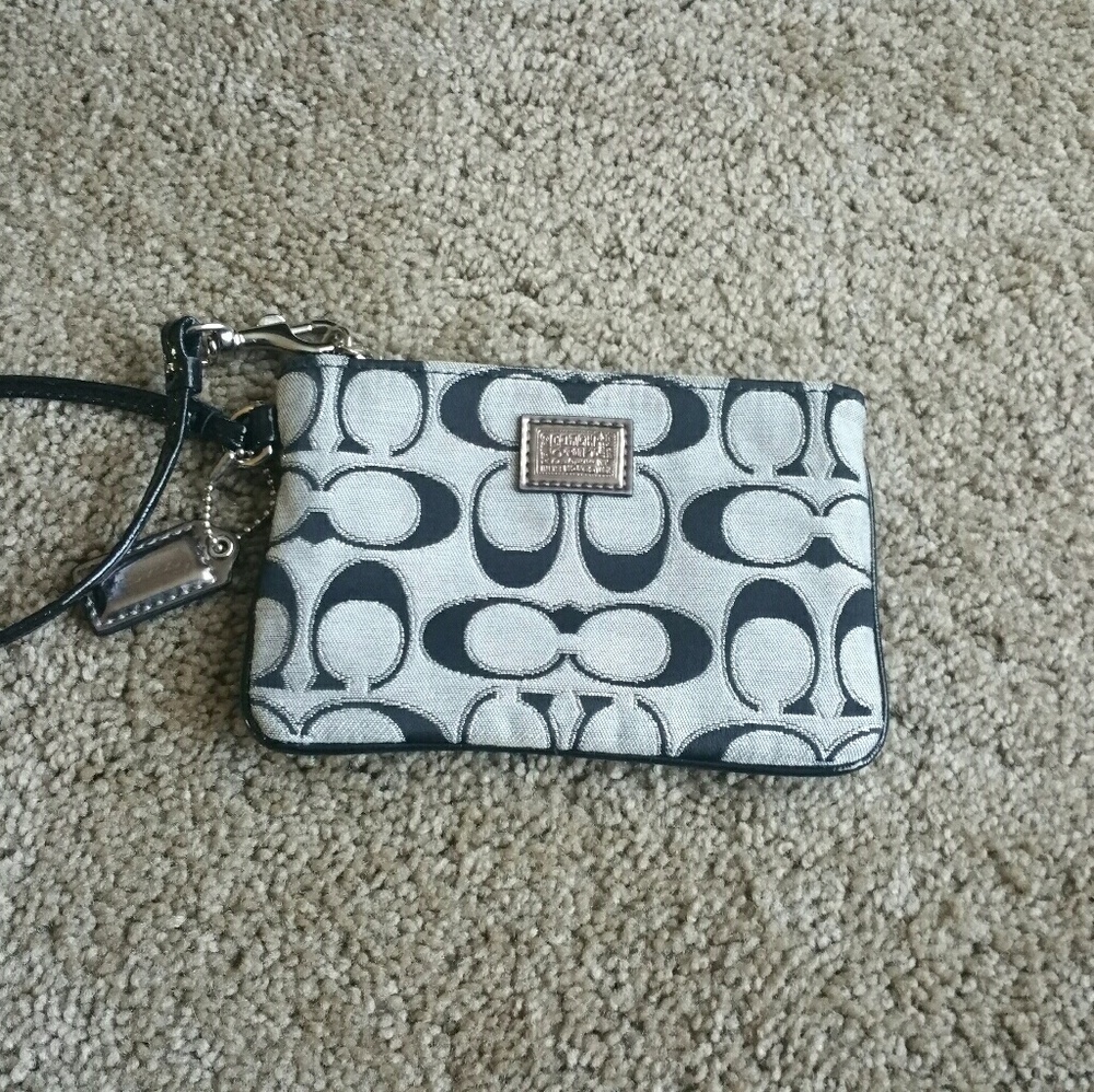 Coach small wristlet